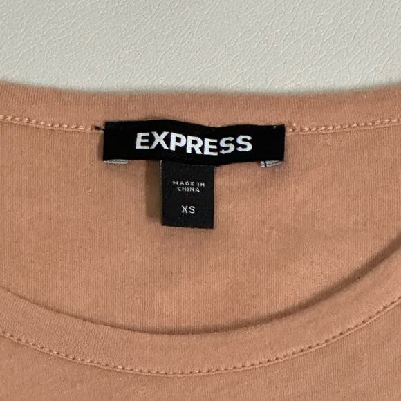 Express Pink Embellished Peplum Tank Top - Picture 3 of 6